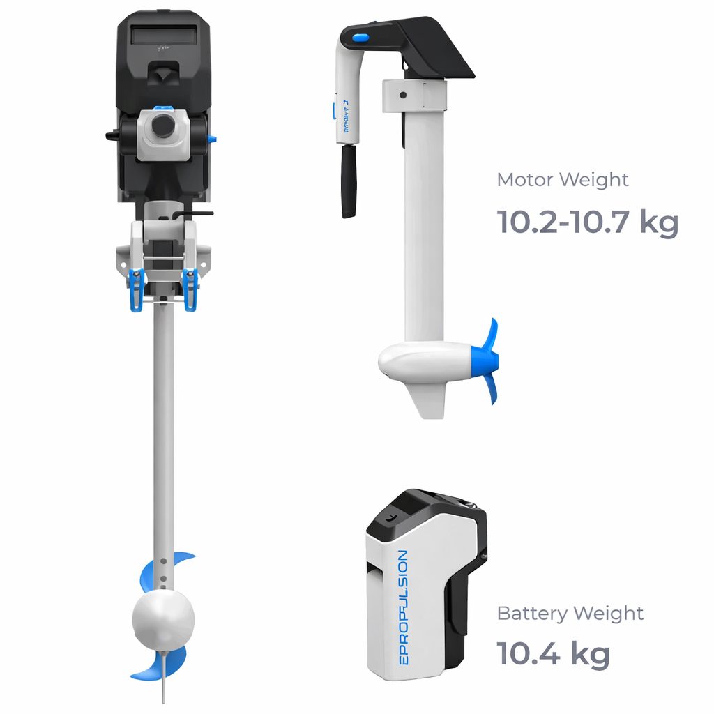 ePropulsion Spirit 2 2kW Elektromotor für Außenbordmotoren