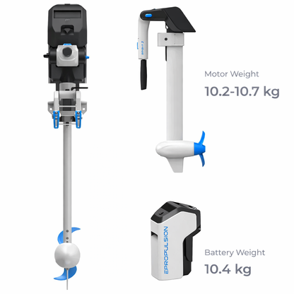 ePropulsion Spirit 2 2kW Elektromotor für Außenbordmotoren