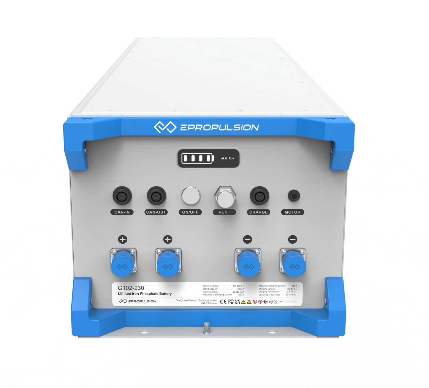 ePropulsion G102-100 LiFePO4 Batterie 10 kWh 96V