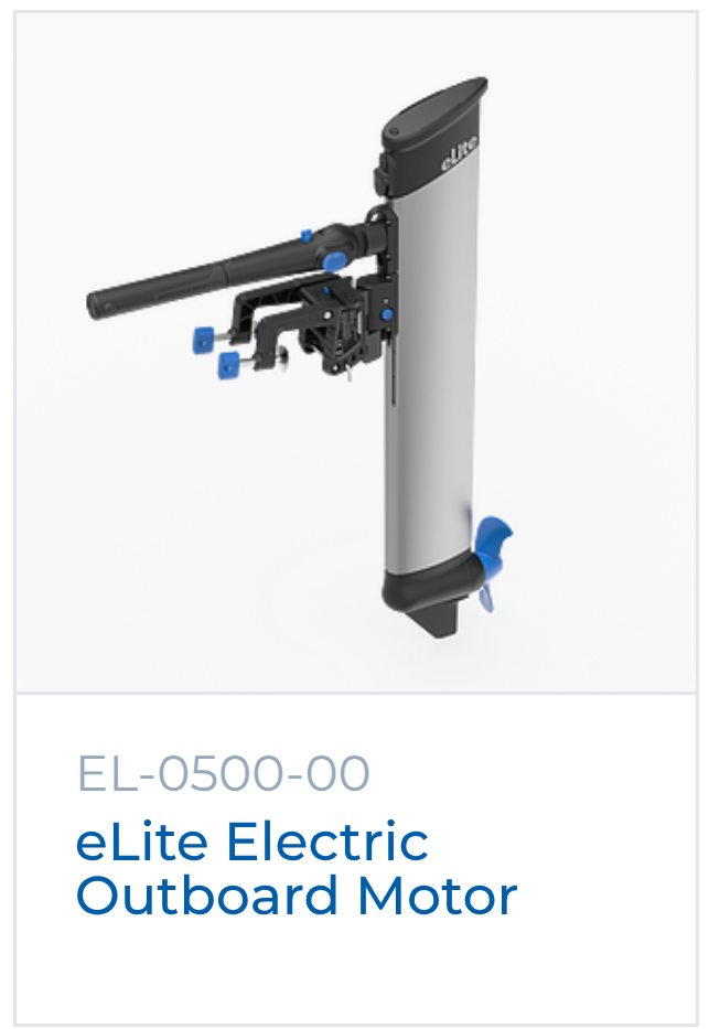 ePropulsion eLite 0,5-0,8 kW Elektrischer Außenbordmotor mit Pinnengriff 