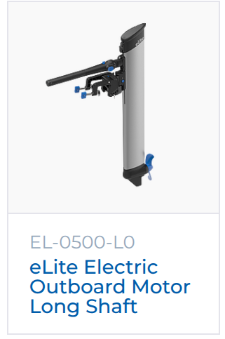 ePropulsion eLite 0,5-0,8 kW Elektrischer Außenbordmotor mit Pinnengriff 
