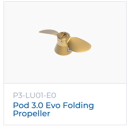 ePropulsion Pod Drive 3.0 Evo elektrische Pod motor 3 kW inclusief afstandsbediening