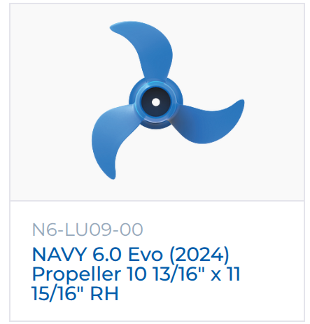 ePropulsion Navy 6.0 Evo 6kW Elektrische buitenboordmotor inclusief afstandsbediening