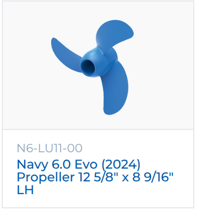 ePropulsion Navy 6.0 Evo 6kW Elektrische buitenboordmotor inclusief afstandsbediening
