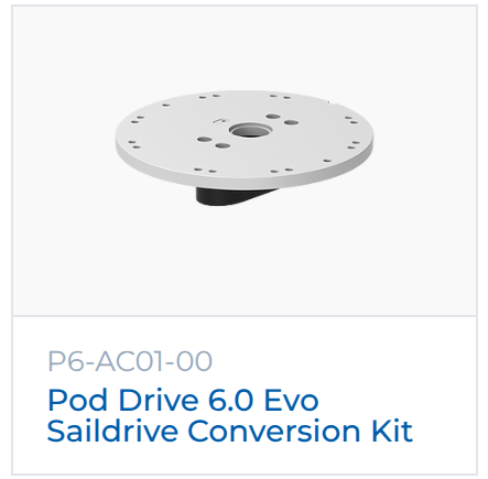 ePropulsion Pod Drive 6.0 Evo elektrische podmotor 6 kW inclusief afstandsbediening