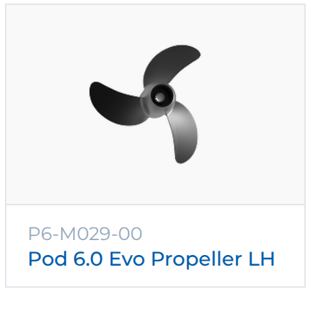 ePropulsion Pod Drive 6.0 Evo elektrische podmotor 6 kW inclusief afstandsbediening