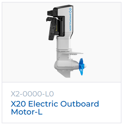 ePropulsion X20 20 kW und 20 kWh Batterie Elektrischer Außenbordmotor