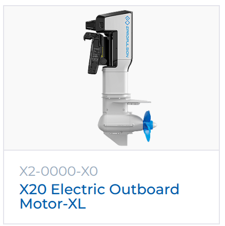ePropulsion X20 20 kW und 20 kWh Batterie Elektrischer Außenbordmotor