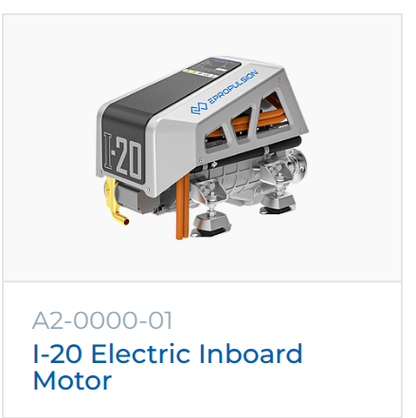 ePropulsion I-10, I-20, I40, H-100 Elektrischer Innenbordmotor 10-100 kW 96 V — 10 kW