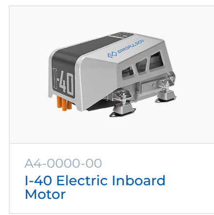 ePropulsion I-10, I-20, I40, H-100 Elektrischer Innenbordmotor 10-100 kW 96 V — 10 kW