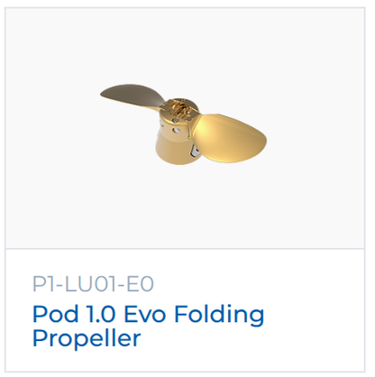 ePropulsion Pod Drive 1.0 Evo elektrischer Pod-Motor 1 kW