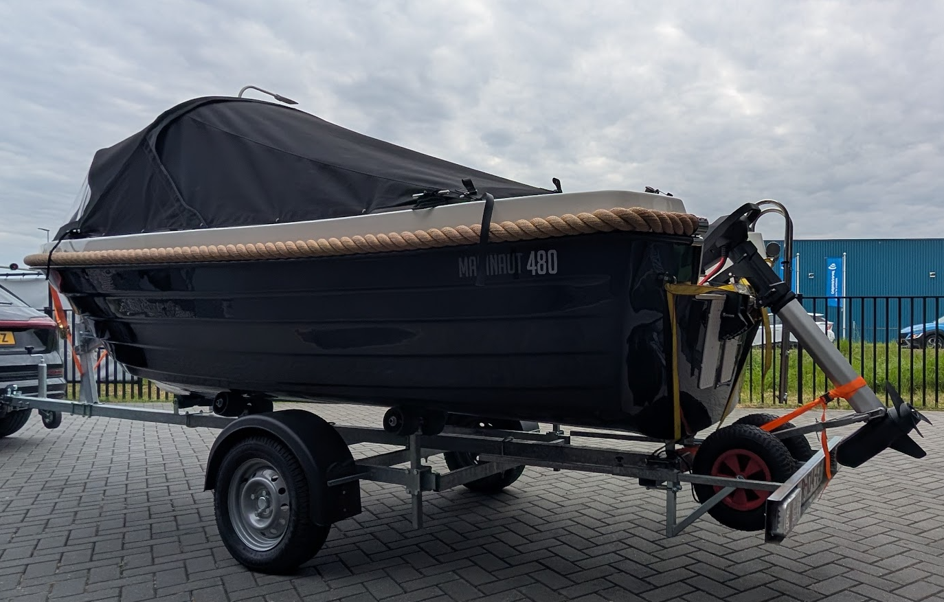 Marinaut 750 Boottrailer / tendertrailer tot 565 kilogram en 6,5 meter
