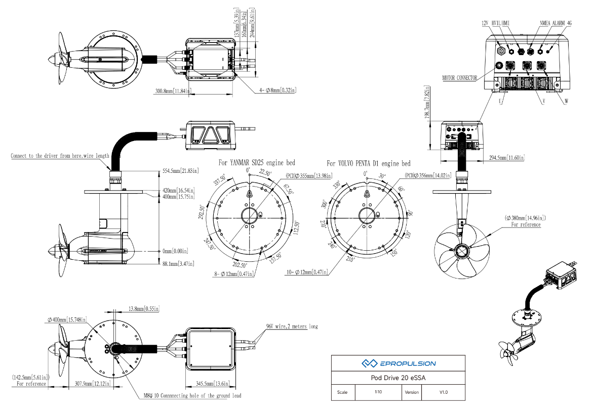 Technical Drawing - POD 20