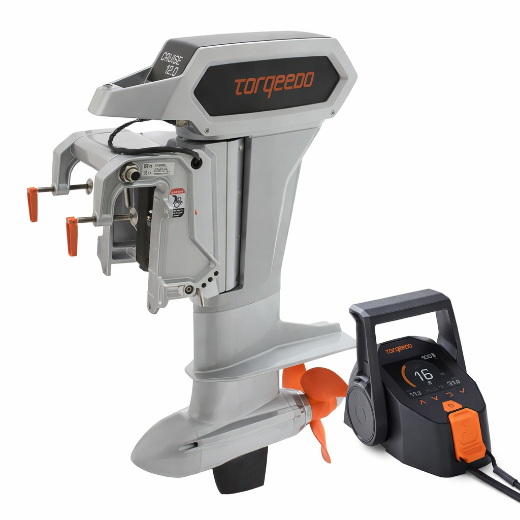 Torqeedo Cruise 12.0 R elektrische buitenboordmotor 12 kW 20-30 pk - Marinaut 