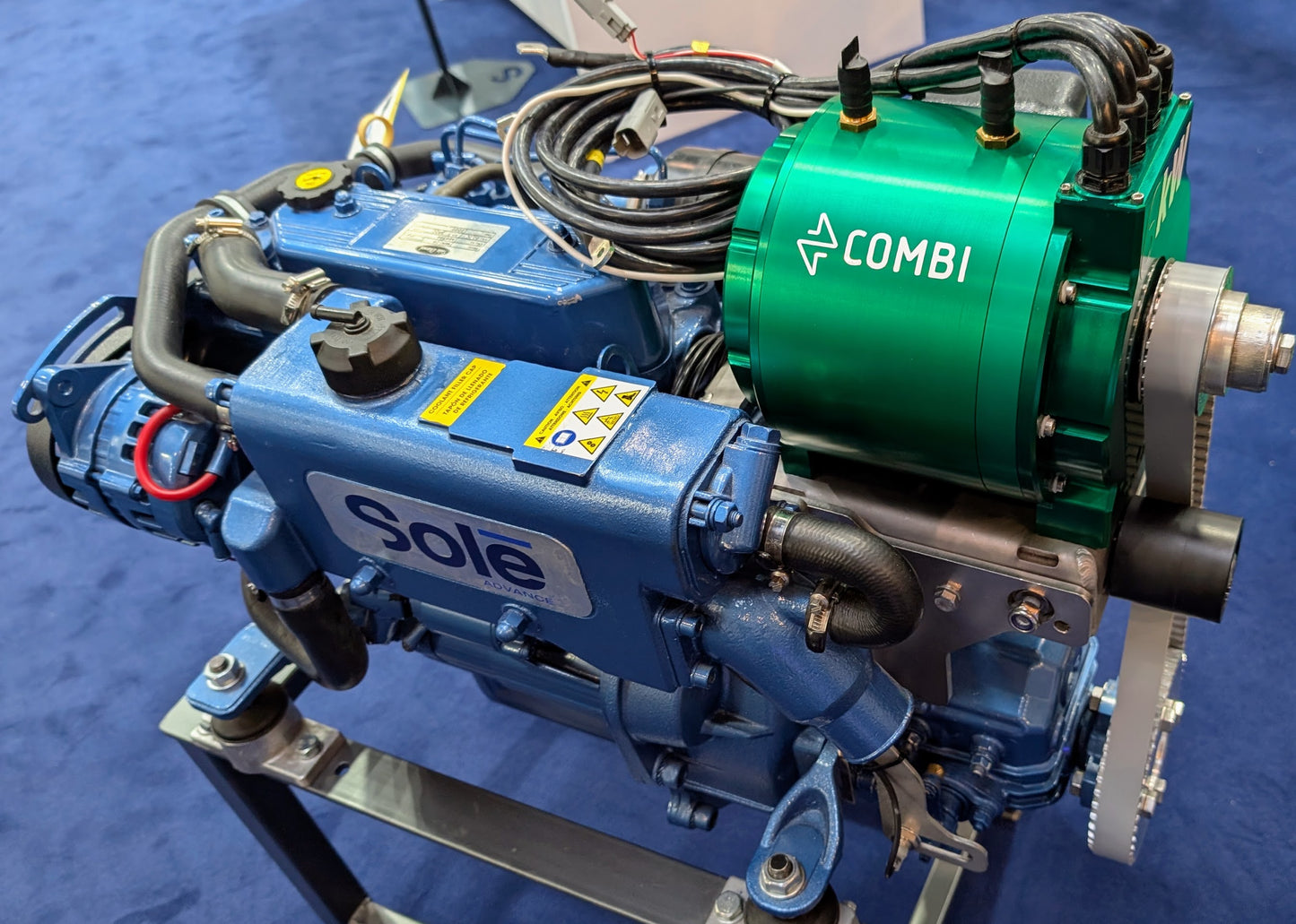 Hybride binnenboordmotor set 6 kW voor Sole Mini-17-55_TMC40-60P