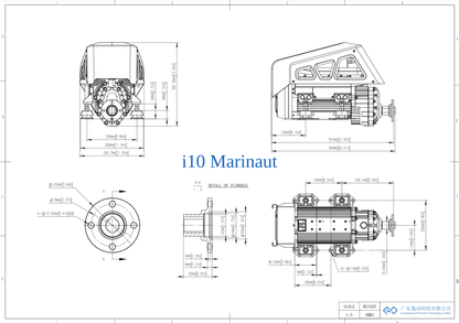 ePropulsion Pod Drive 12 eSSa elektrische Pod motor 12 kW - Marinaut 