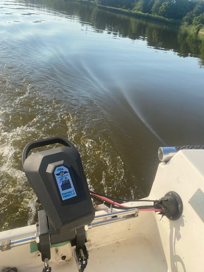 Haswing Ventura F/ T 5.0 2.5 kW Elektrische buitenboordmotor inclusief afstandsbediening, 2,5 kWh accu en acculader