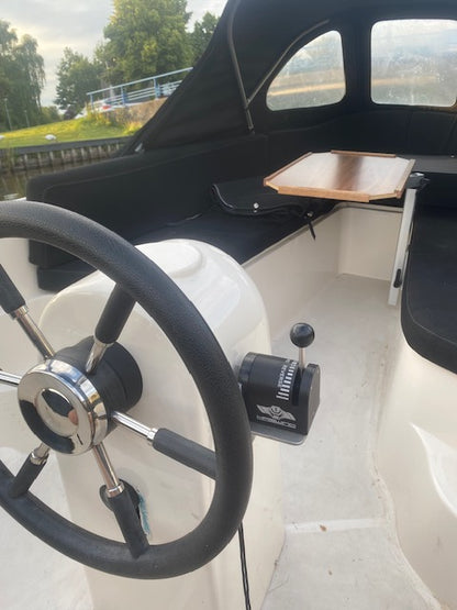 Haswing Ventura F/ T 5.0 2.5 kW Elektrische buitenboordmotor inclusief afstandsbediening, 2,5 kWh accu en acculader