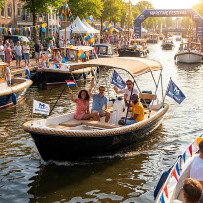Marinaut 430 elektrische klassieke sloep 4 meter