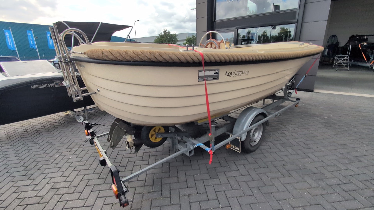 
Pega Z-Liner Exclusive/ Z1150/520 geremde boottrailer