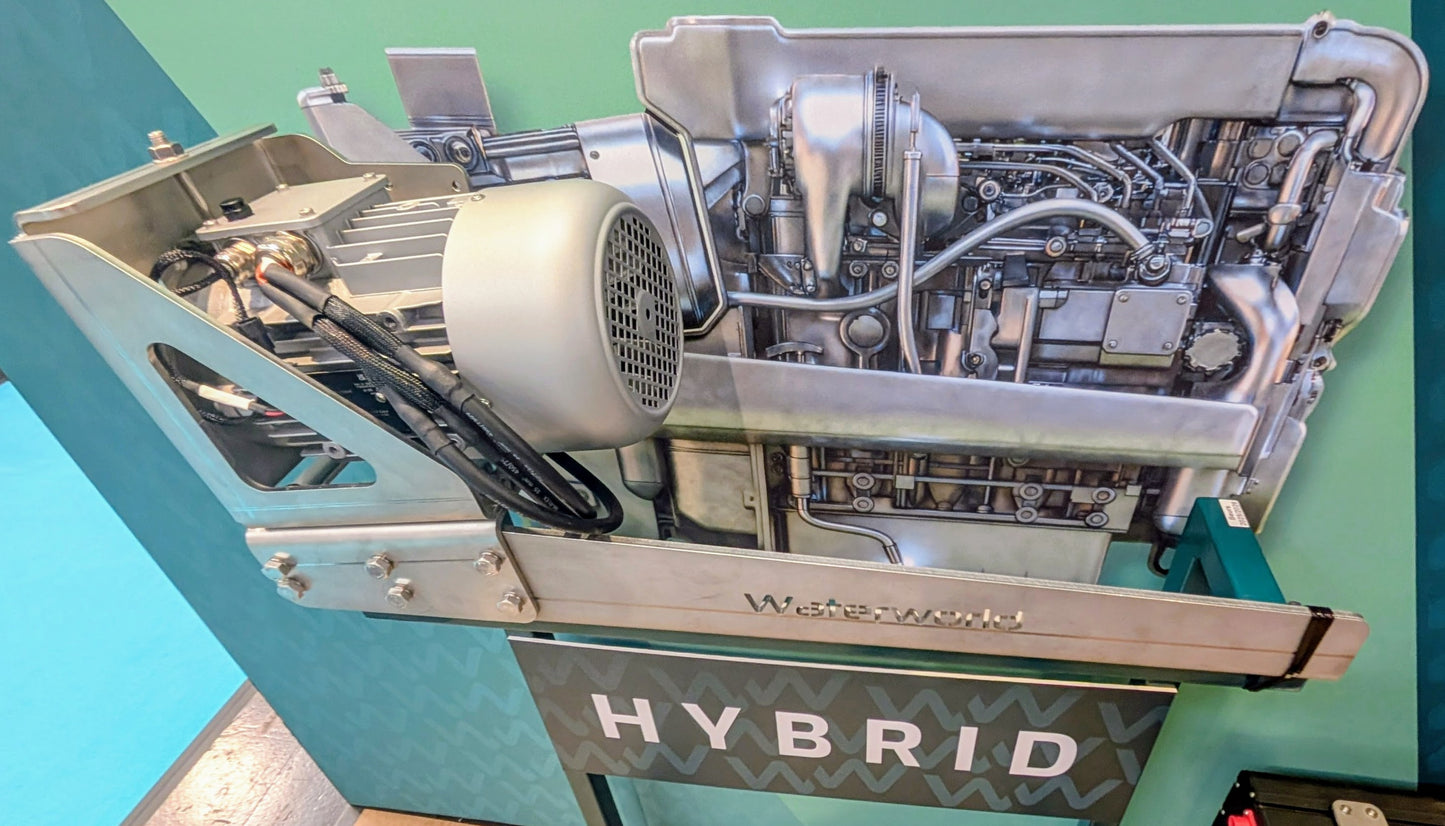Waterworld 4.0 i/h 10.0 i/h 20.0 i/h (hybride) elektrische binnenboordmotor 5 - 20 kW 48V